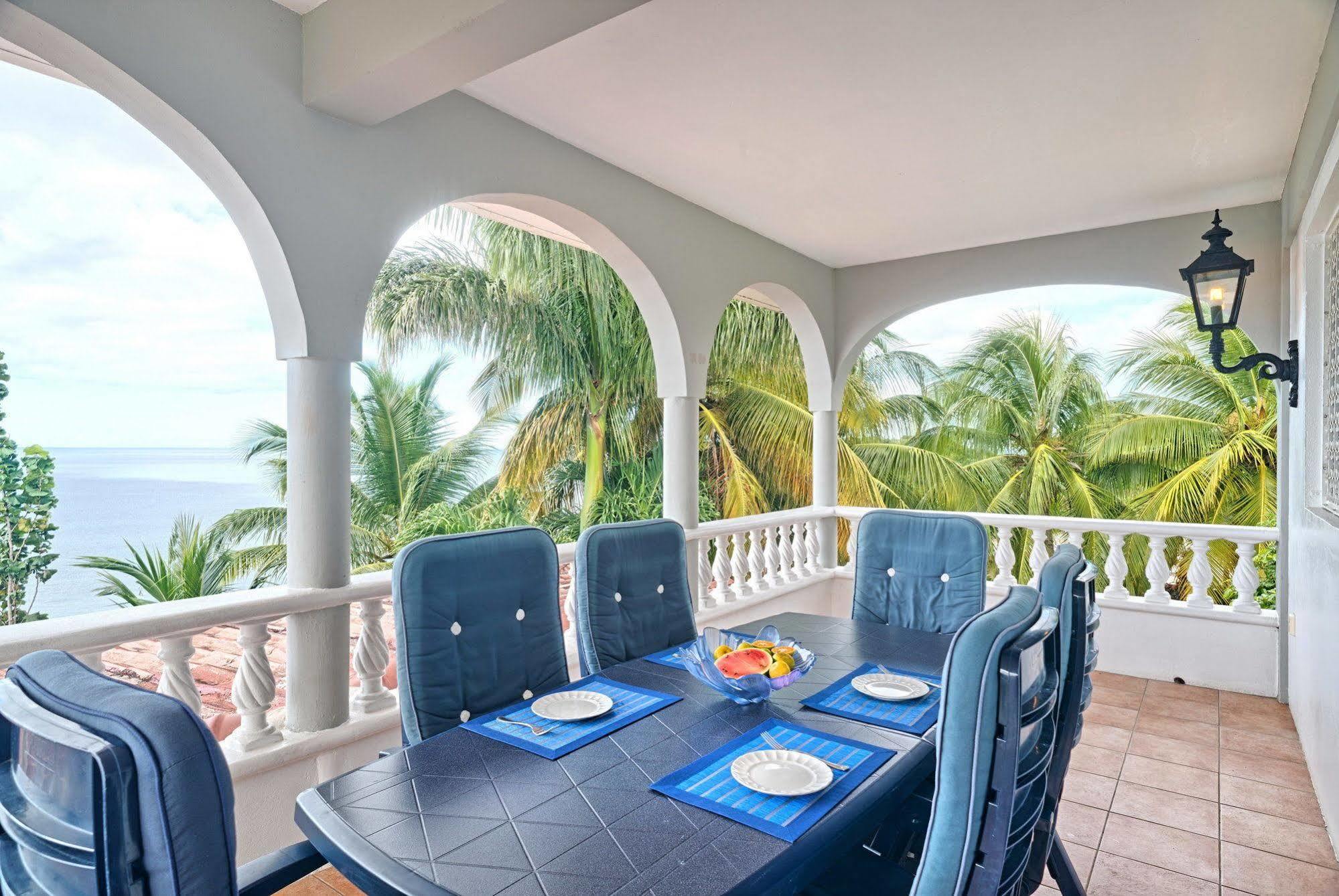 Caribbean Sea View Holiday Apartments Méro Exterior foto